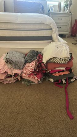 Women’s pajamas, Victoria’s Secret T-shirts, skirts, and more