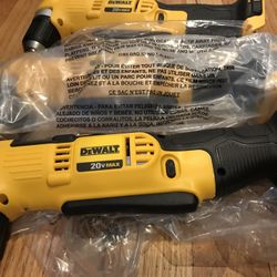 Dewalt 3/8 Right Angle Drill Tool Only $80 Each