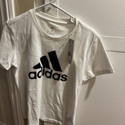 White Adidas Shirt 