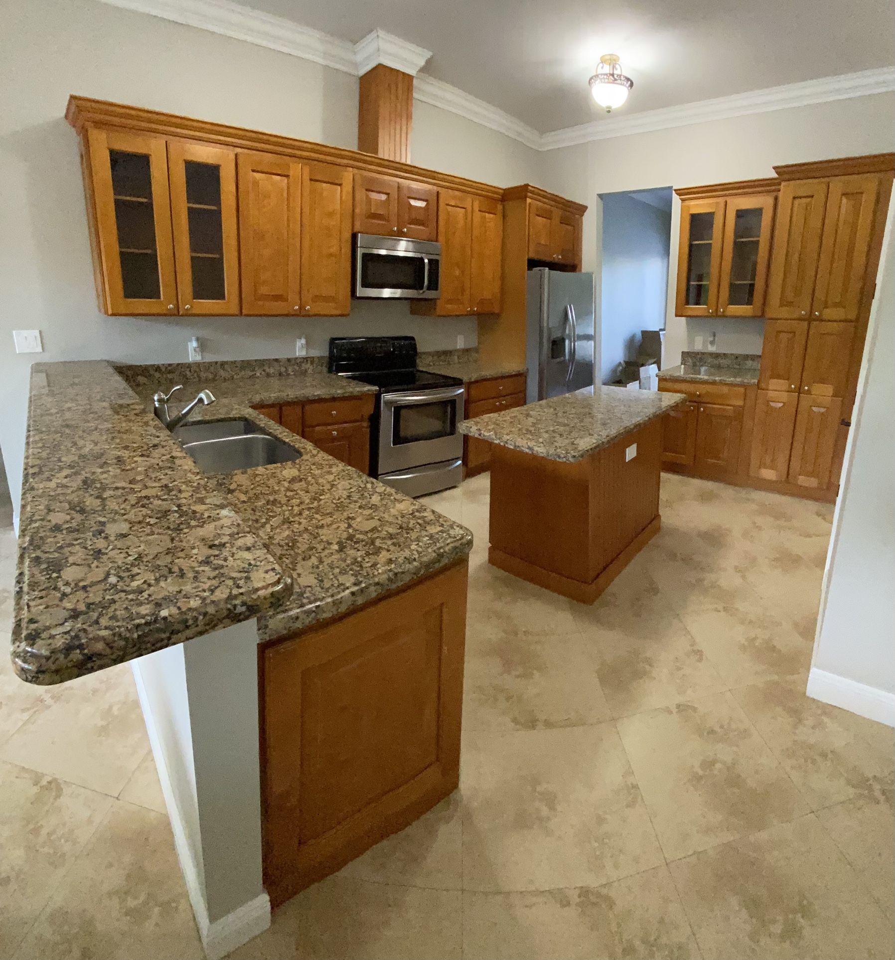 Kitchen Cabinets “Wood” Make An Offer! Must Go