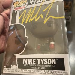 Mike Tyson Signed Funko 