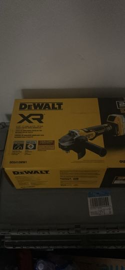 DEWALT XR DCG410WW1 Angle Grinder Kit