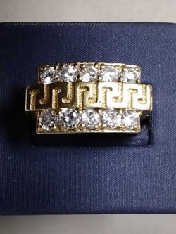 Men's Ring - Yellow Gold 10k (.417) 6.7 grams Size 12
