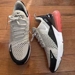 Nike Air Max 270 Light Bone Hot Punch Size 11