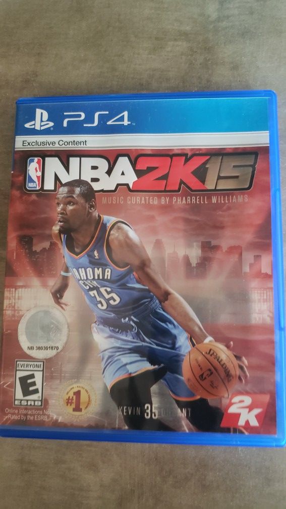 PS4 NBA 2K15 game