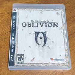 Elder Scrolls IV Oblivion - Bethesda  PS3 Game