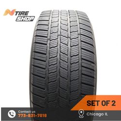 Set of 2 Used  8.5/32    265/50R20  107T  Michelin  Defender LTX M/S
