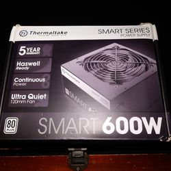 Thermaltake SMART 600W PC Power Supply 