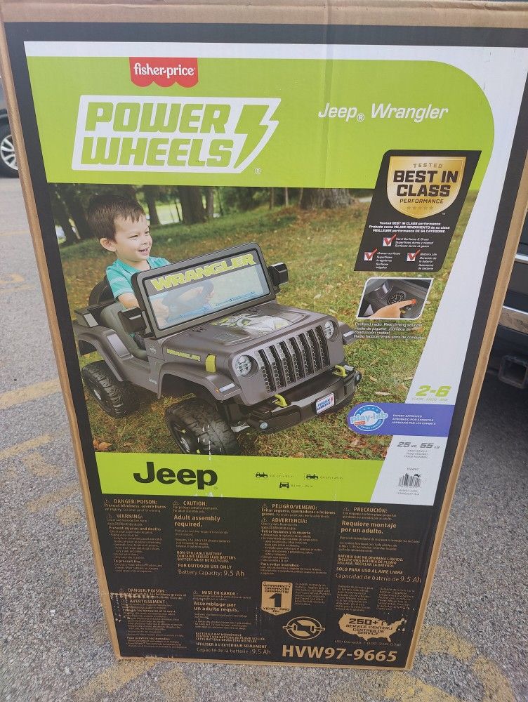 Fisher Price Power Wheels Jeep Wrangler
