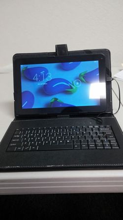 Brand New 10 inch Android 4.4 Quad Core Tablet 16G w keyboard case