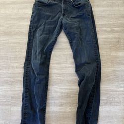 Dark Navy Blue Jeans 