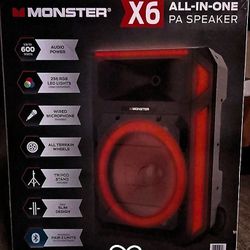 Monster All In One PA Speaker