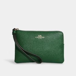 Wristlet Color Verde Coach