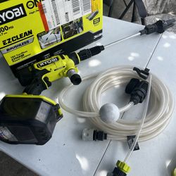 RYOBI Limpiador Eléctrico Inalámbrico 