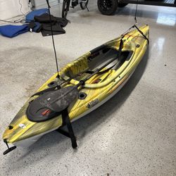 Pelican pro Kayak, Garage Lift, And Carbon Fiber Oar