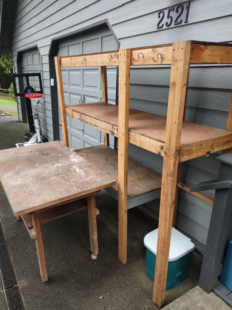 Garage/Garden Shelves