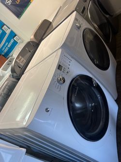 Front load washer and dryer