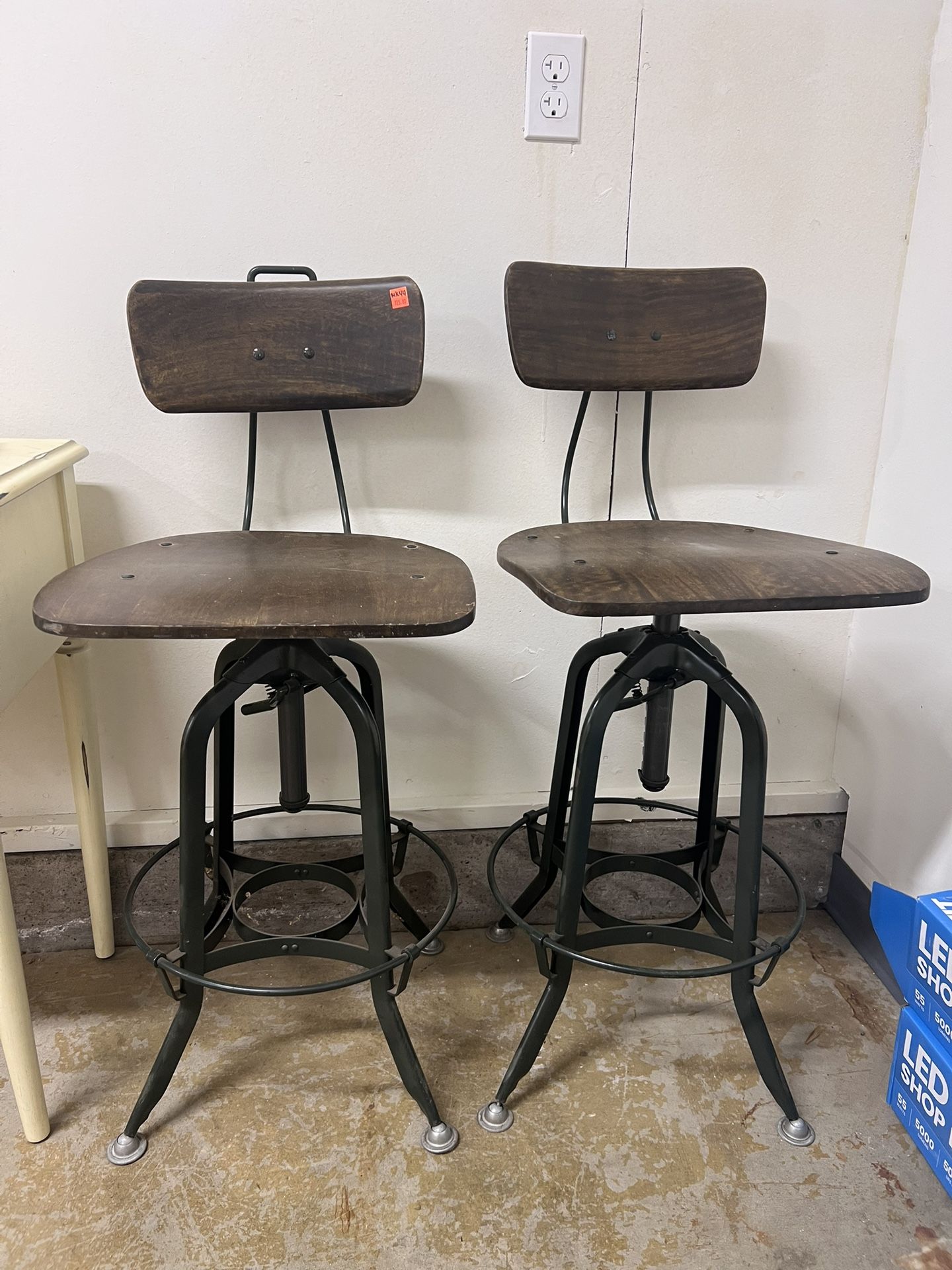 Like New Restoration Hardware Stools $125 Ea