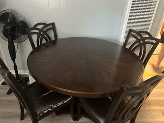 48 inches expresos 4 chairs round table
