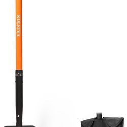 NEW! 4-Tine Garden Fork,Heavy Duty Pitch Fork for Gardening,Digging Fork and Spading Fork for Loosening Soil,Compost Fork with Fiberglass Handle,45 In