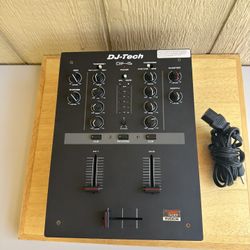 DJ-Tech DIF-1S High Performance 2-Channel DJ Scratch Mixer Music Sound Party  