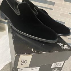 Saks Fifth Avenue COLLECTION Velvet Loafers Size 8