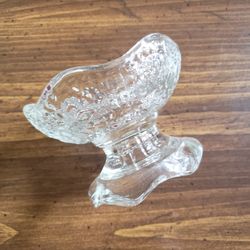 Anchor Hocking Pebble Glass Reversible Candle Holders