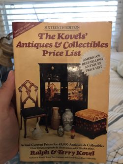 Kovels On antiques and collectibles price list book 1(contact info removed)