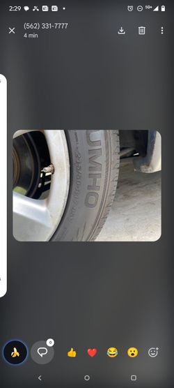 KUMHO, semi new used tire for $50 dollars 215/50 R17