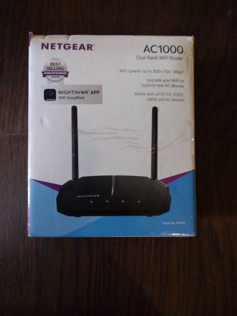 Netgear Dual Band Ac 1000 WiFi Router