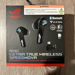 ASUS ROG Cetra True Wireless SpeedNova Bluetooth and 2.4GHz Wireless Gaming