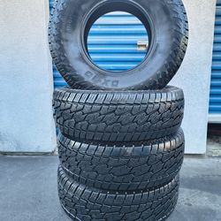 SET OF TIRES DELINTE DX-10 BANDIT A/T LT 285/75R16