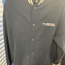 Vintage USPS Blue Coat Jacket Size XL? Postal US Mail Carrier
