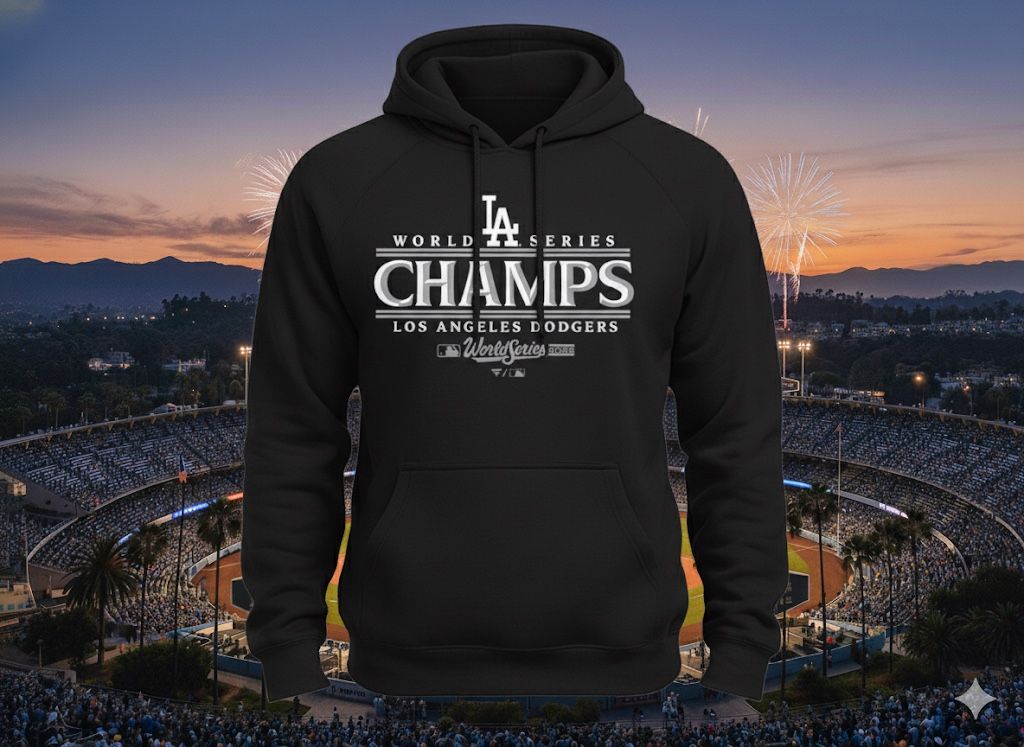 World Series Champs Dodger Hoodies