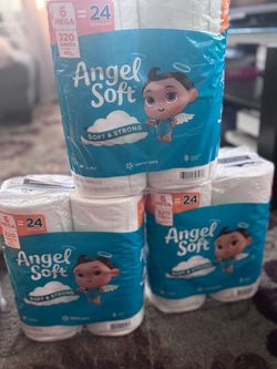 Angel Soft Mega Roll Toilet Paper (5 EACH)