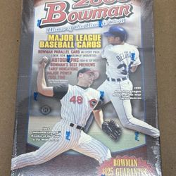 2000 Bowman Baseball Hobby Box