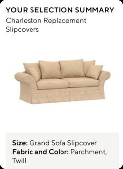 Slipcover / replacement