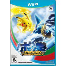 Nintendo Wii U Pokemon Pokken Tournament Video Game, actual game in case.