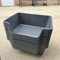 Large Cat Litter Box with High Sides