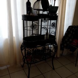 Vintage Antique Bird Cage 