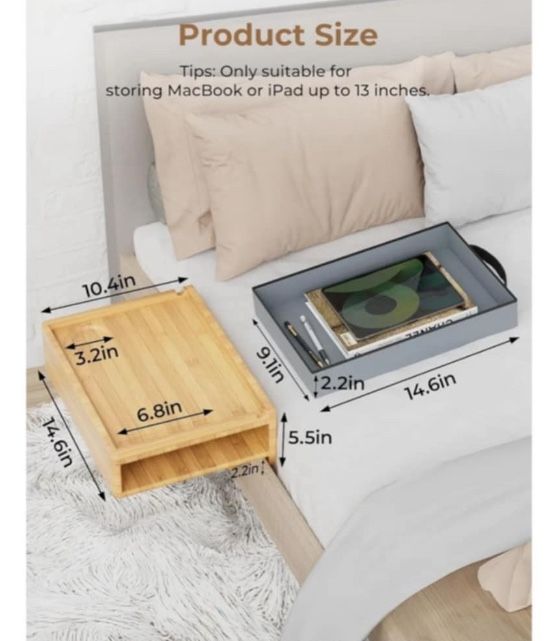YAMAGAHOME BEDSIDE ORGANIZER. See the first photo for the dimension.