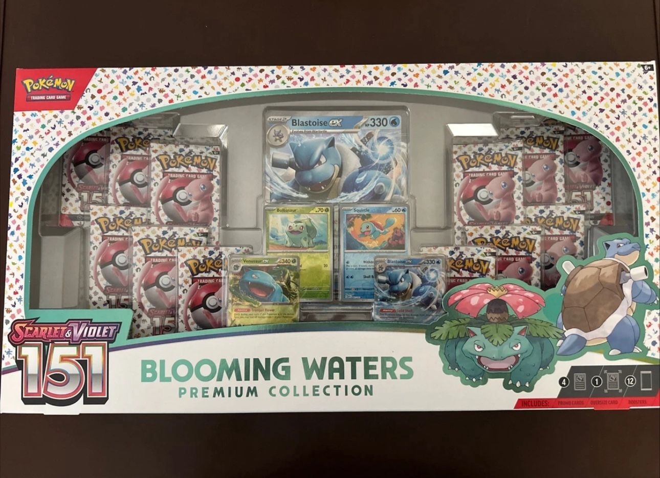 Pokemon Scarlet & Violet 151 Blooming Waters Premium Collection Box Sealed