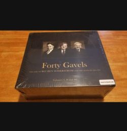 New Forty Gavels: The Life of Reuben G. Soderstrom and The Illinois AFL-CIO, In Original Wrapping, Great Gift LAWYER ATTORNEY BOOK COLLECTION 