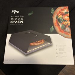 Fyre 12” Grill Top Pizza Oven 