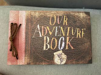 Our Adventure Book Scrapbook Disney UP movie