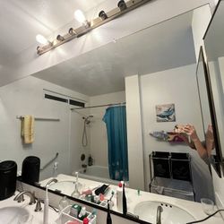 vanity mirrow 114cm x 252cm