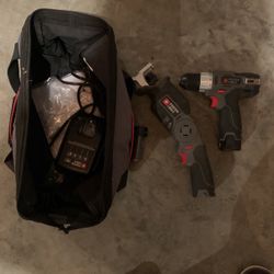 12v Porter Cable Drill And Sawzall 
