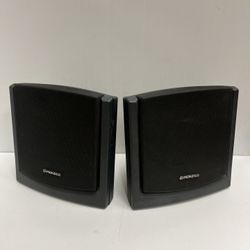 2 Pc Pioneer S-P70 Cube Speaker Set