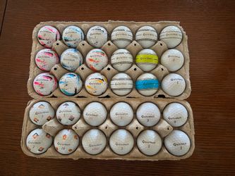 30 Assorted Taylor Made Golf Balls