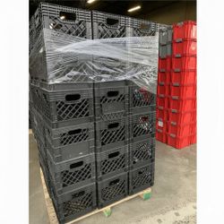 blk milk crate storage bins